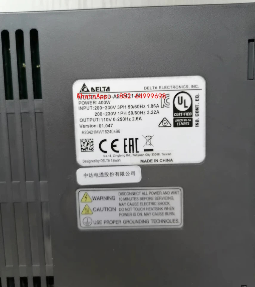 리퍼 서보 드라이브 ASD-A2-0421-M 400W