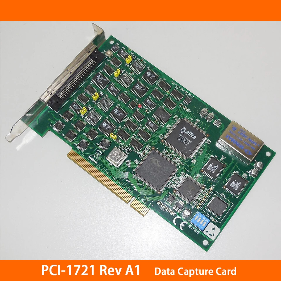 PCI-1721 Rev A1 2 비트 4 채널 고속 아날로그 출력 Advantech 데이터 캡처 카드