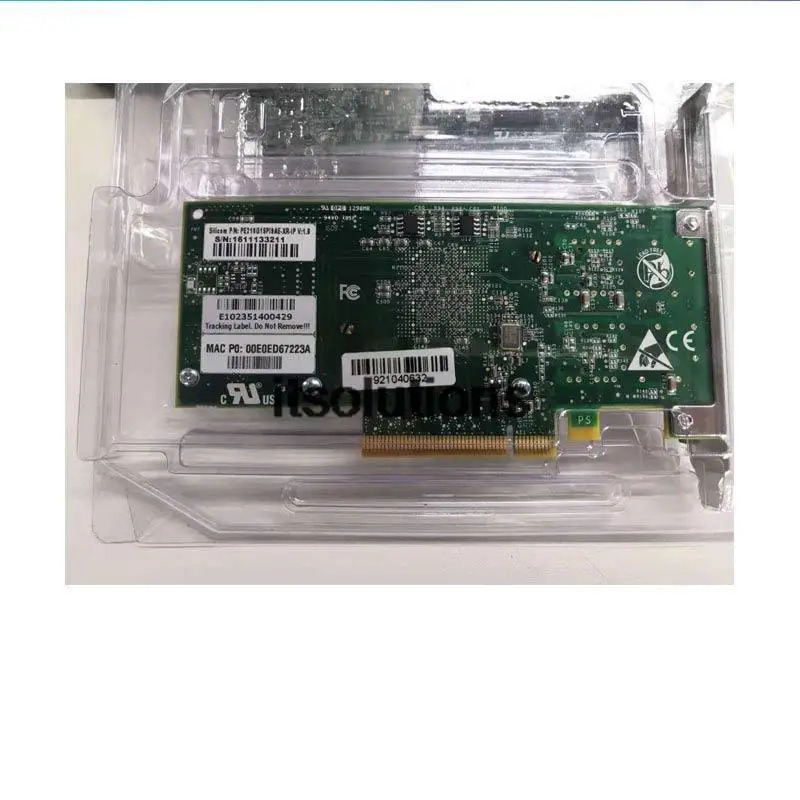 실리콘 PE210G1SPI9AE-XR 단일 포트 10G 기가비트 네트워크 카드 베어 키트