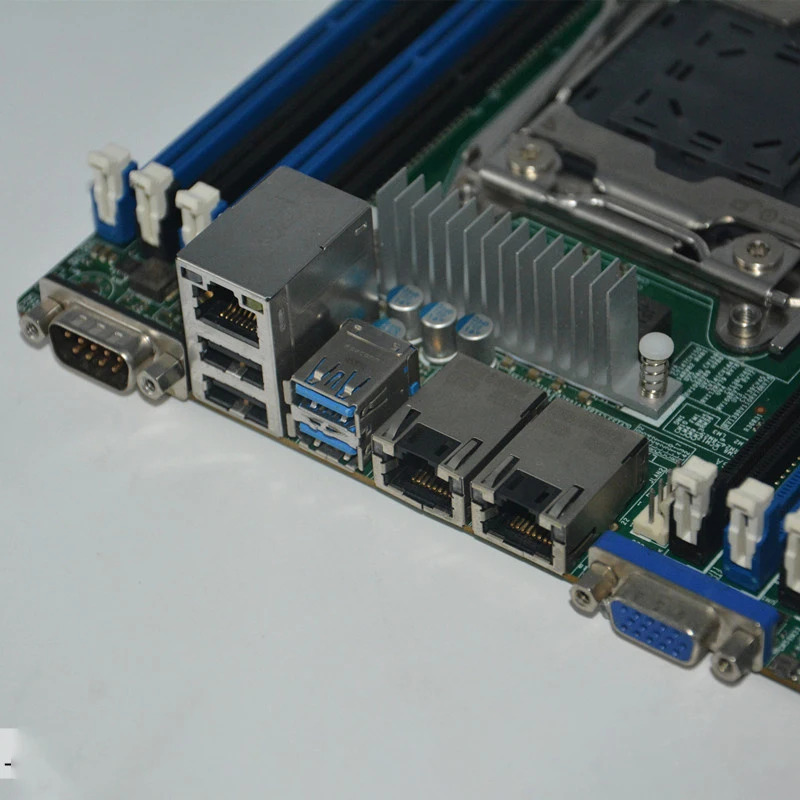 슈퍼마이크로 C612 마더보드 LGA2011 X99 DDR4 시스템 메인보드 X10DRi