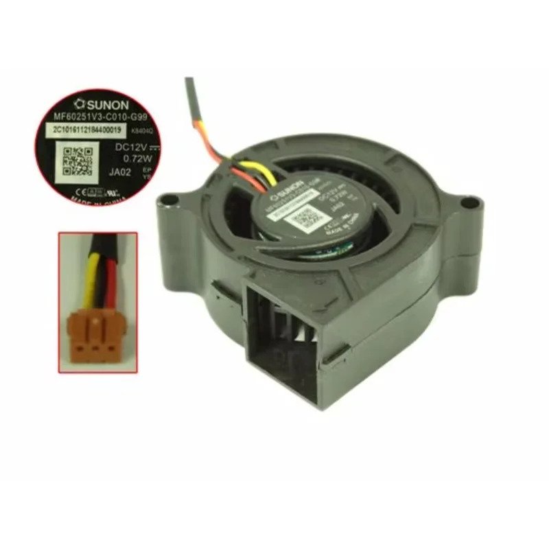SUNON MF60251V3-C010-G99 DC 냉각팬 3 선 서버 12V 0.94W