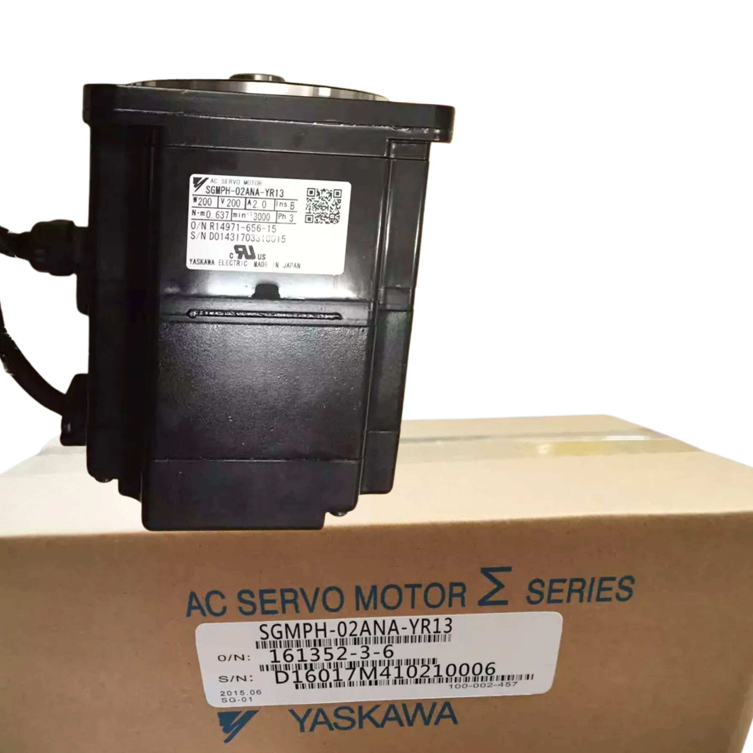 Yaskawa 서보모터 신형 SGM호환PH-02ANA-YR13 신속