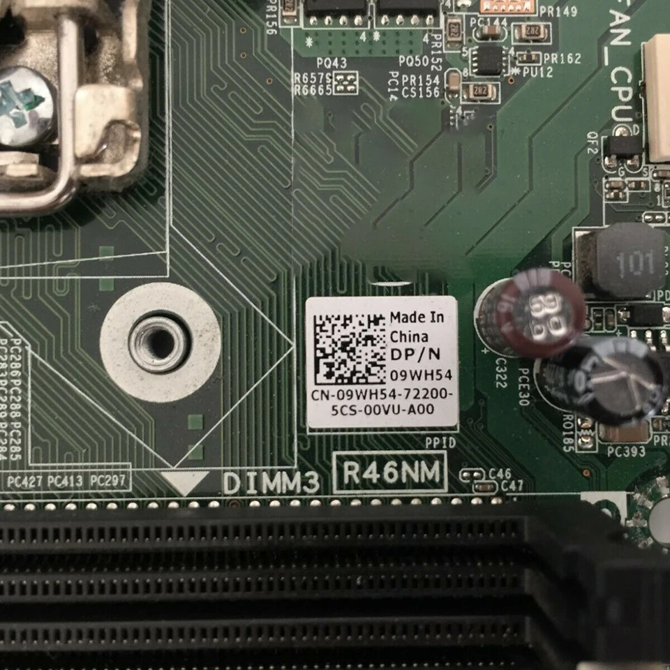 데스크탑 메인보드 마더보드 DELL T3620 9WH54 09WH54 MWYPT 0MWYPT