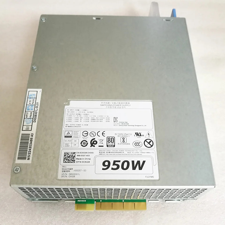 H950EF-00 전원공급장치 D950EF-00 AC950EF-00 CXV28 WGCH4 미세 DELL T5820 T7820 T7920 950W