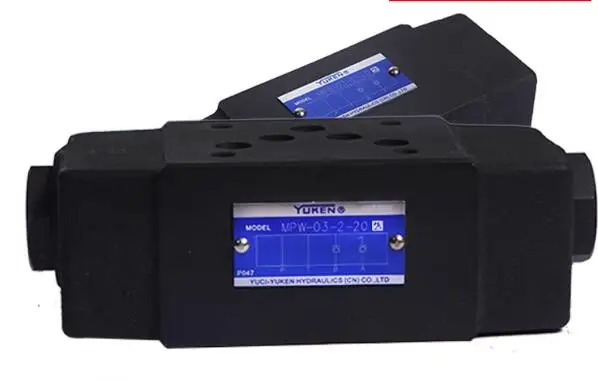YUKEN 스택 유압 제어 단방향 밸브 MPW-03-2-20 MPW-03-4-20 MPA-03-2-20 MPA-03-4-20 MPB-03-2-20 MPB-03-4-20