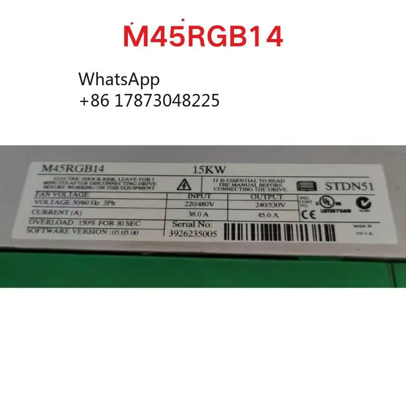 리퍼 M45RGB14 Emerson CT DC 거버너 15KW 기능 OK
