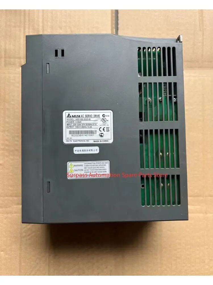 ASD-B2--B 리퍼 서보 드라이브 2.0kW 기능 작동 OK