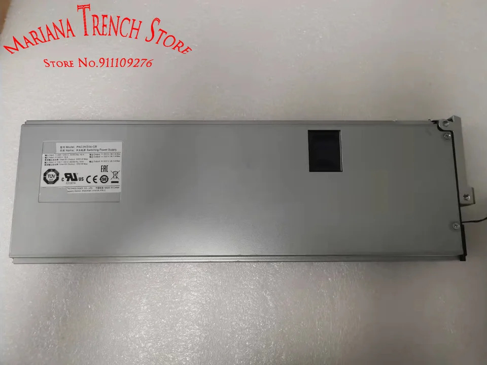 화웨이호환 S7700 S9700 S12700 S9300X S7900 시리즈 스위치PAC3KS54-CB 3000W AC 전원 모듈 검정색