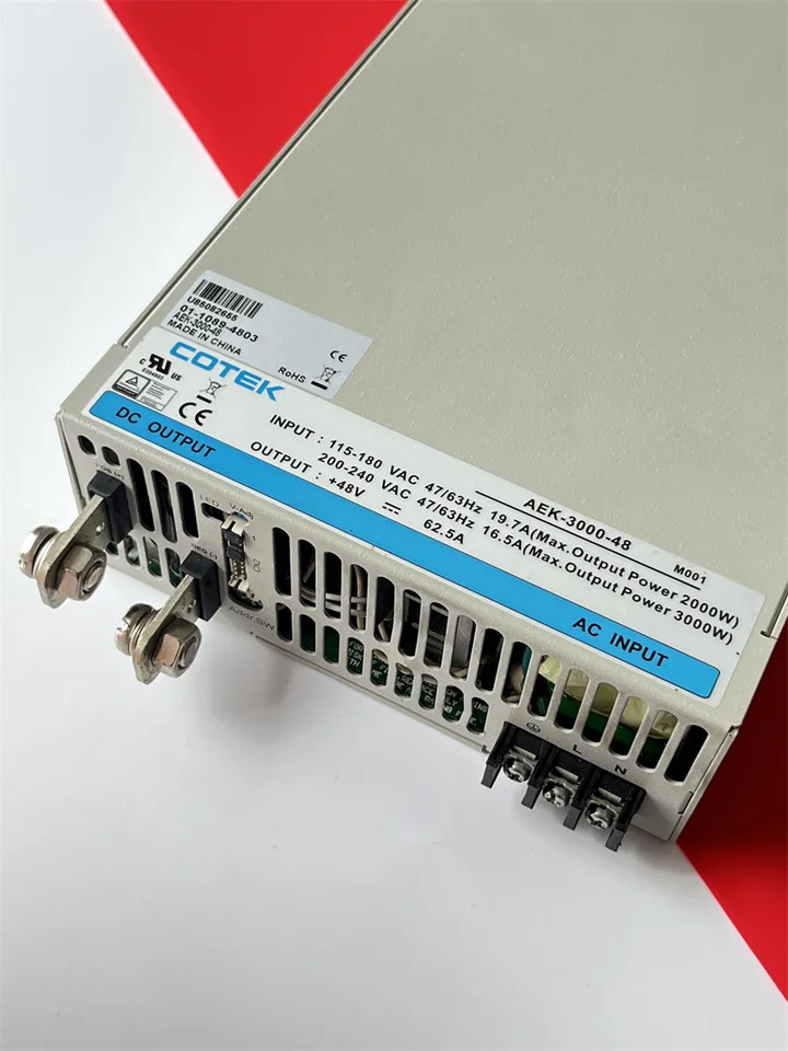 AEK-3000-48 COTEK 스위칭 전원공급장치 고전력 3000W 48V