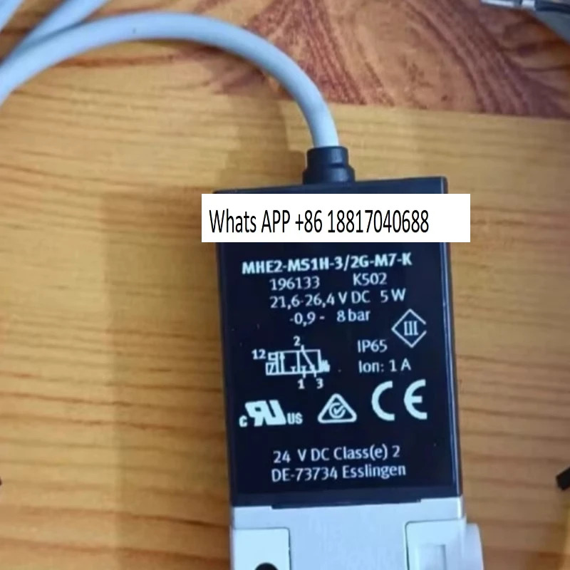 솔레노이드 밸브 MHE2-MS1H-3/2G-M7-K 196133 포장