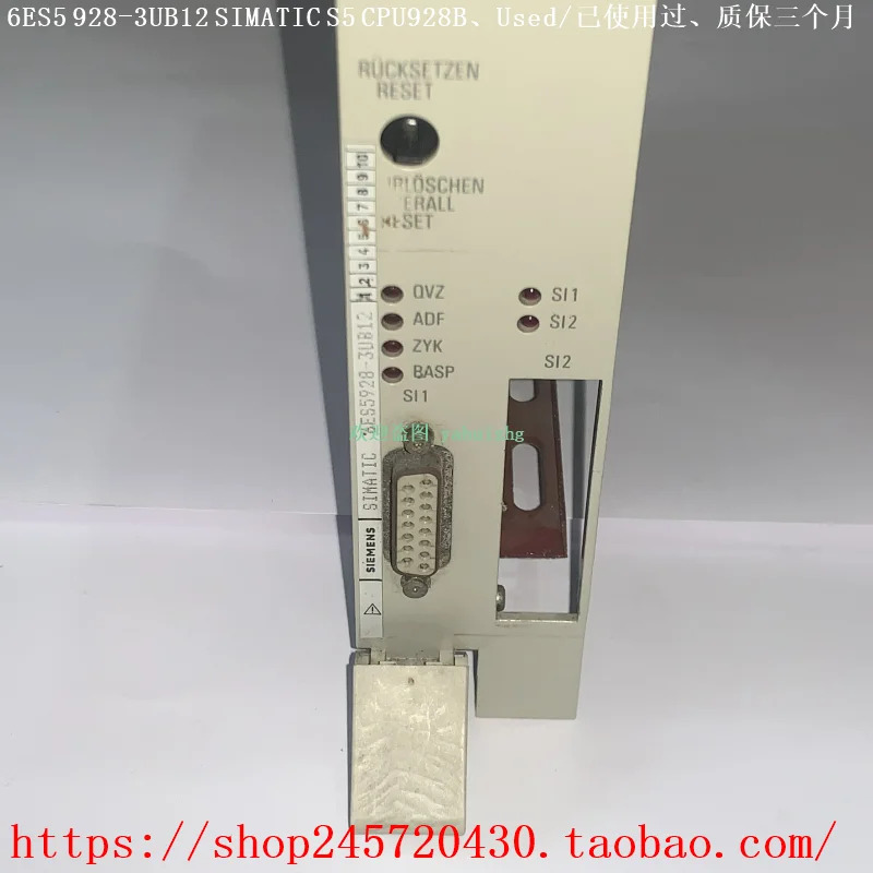 SIMATIC S5 CPU928B 6ES5928-3UB11 6ES5928-3UB12 6ES5928-3UB21