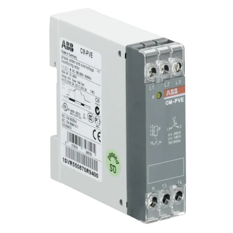 ABB 릴레이 CM-PVE 1no 중성몬 없음 320-460VAC ID 1SVR550871R9500