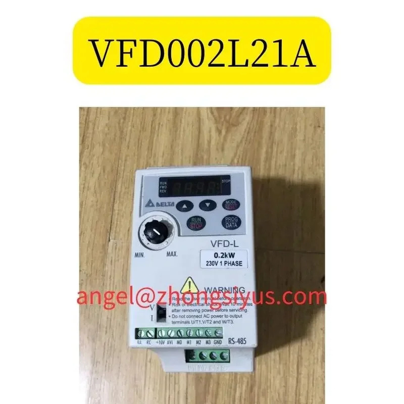 리퍼 델타 인버터 작동 기능 OK VFD002L21A 0.2kW 220V