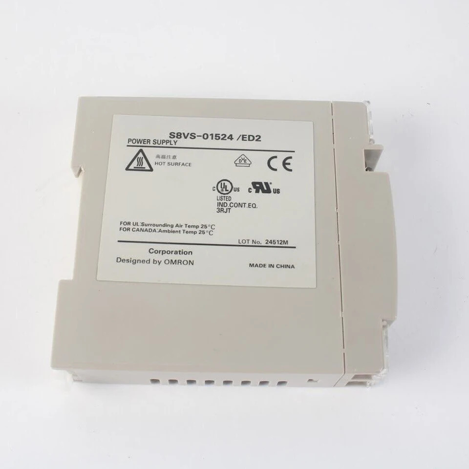 S8VS-01524 스위칭 전원공급장치 레일 타입 15W/DC 24V 0.6A 출력 신