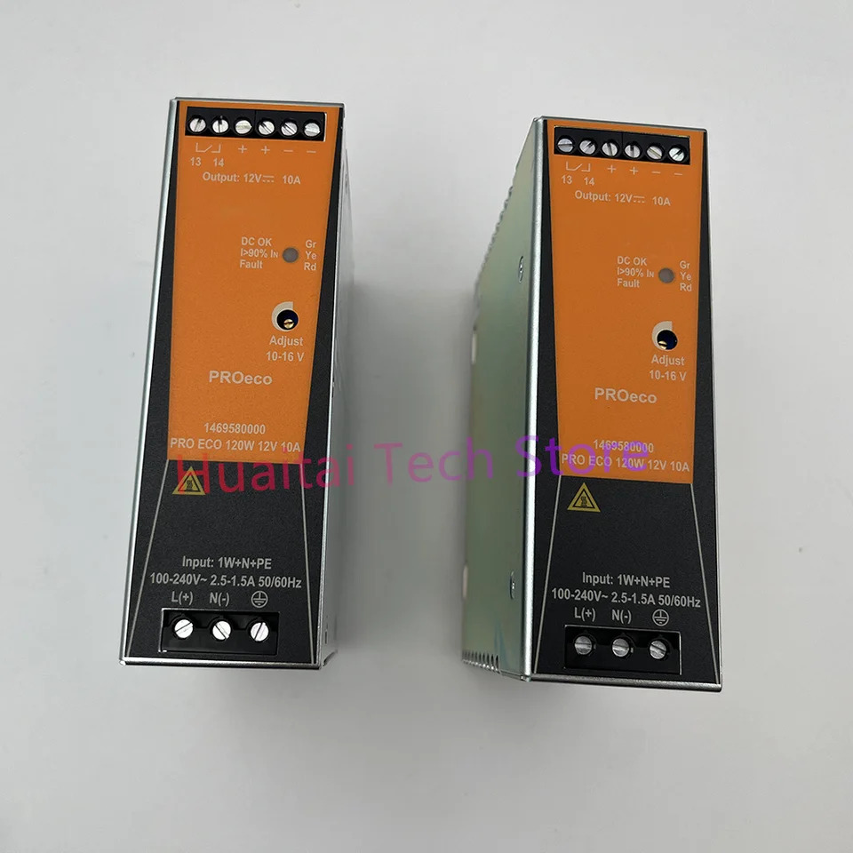 Weidmuller 레일 스위칭 전원공급장치 단상 1469580000 PRO ECO 120W 12V 10A