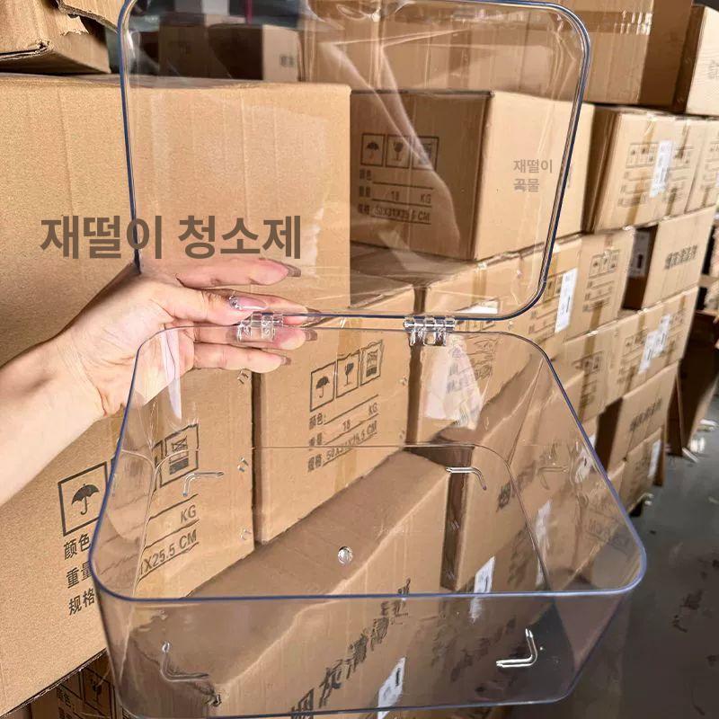 아크릴정리함 아크릴수납함 심플 소품 단서랍 인형 투명수납정리함 미니정리함 서랍형 - 상세 이미지 2
