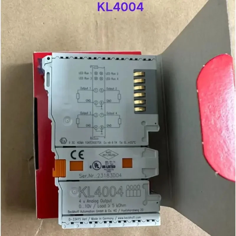 Beckhoff 모듈 KL4004 신