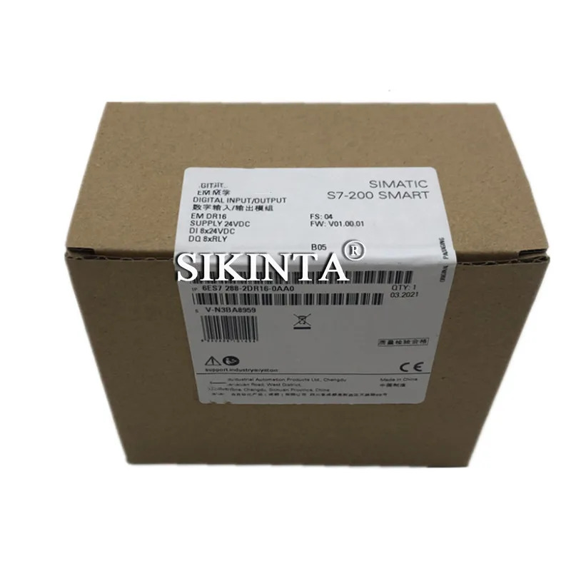 CPU 모듈 S7-200 SMART 6ES7 288-2DR16-0AA0 288-2DT16-0AA0 완전히 리퍼