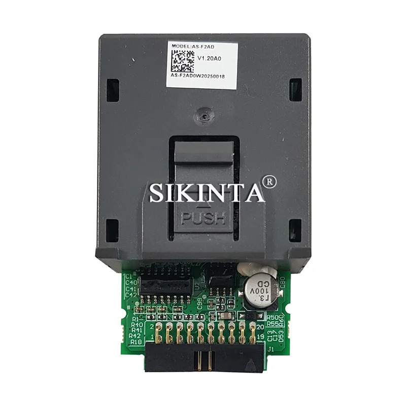 PLC 프로그래밍 컨트롤러 AS300 아날로그 기능 카드 AS-F2AD AS-F2DA 완전히 리퍼