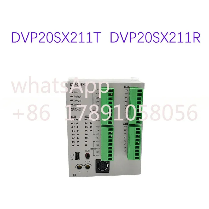 오리지널 DVP20SX211R DVP20SX211T DC24V PLC 8DI 4AI 6DO 2AO 포장 신