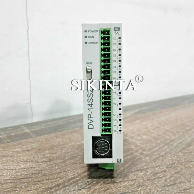 DVP14SS211R PLC 프로그래밍 논리 컨트롤러 디지털 모듈 완전히 리퍼