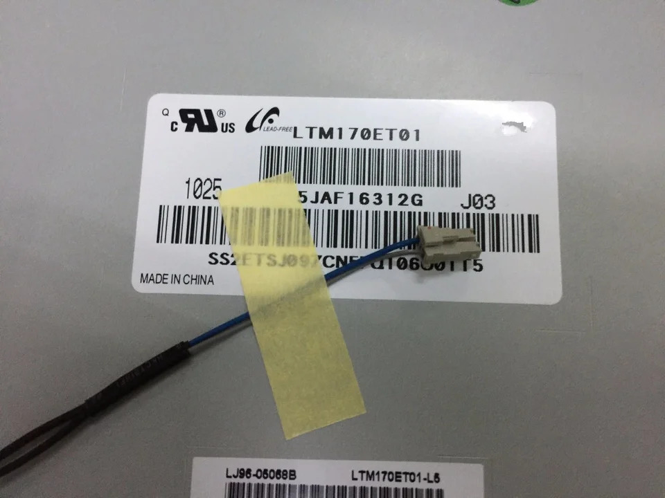 LCD 디스플레이 화면 LTM170ET01