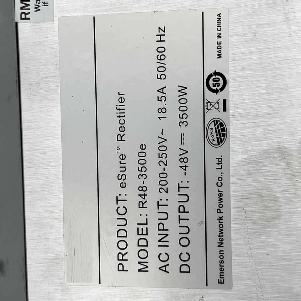 EMERSON고효율 전원 모듈 R48-3500e 48V 50A 3500W