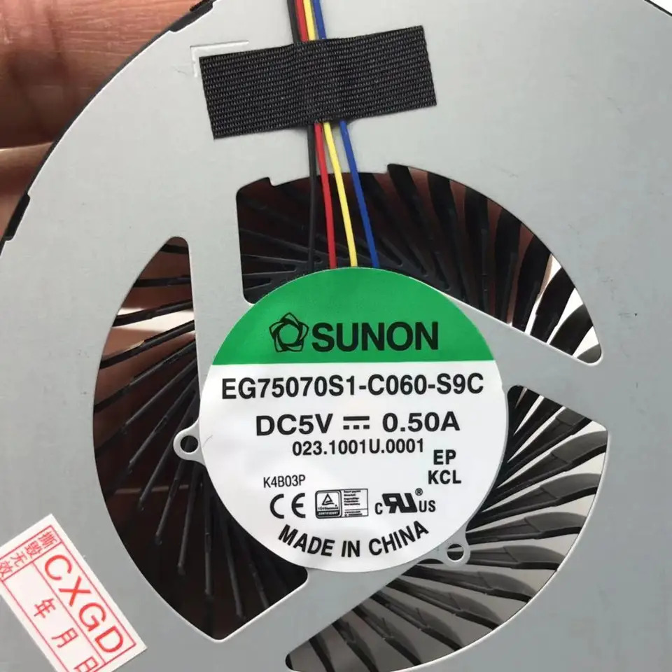 SUNON EG75070S1-C060-S9C DC 5V 4 선 서버 냉각팬