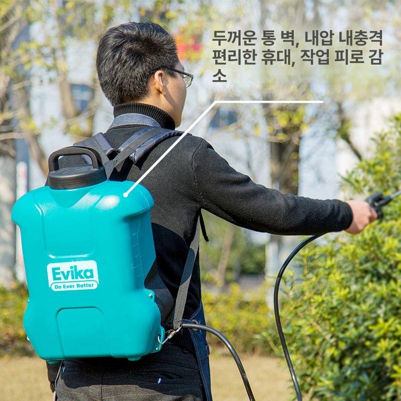 자동 배터리 충전식분무기 전기 농약살포기 원예용 압축분무기 농업 스프레이어 동력 - 상세 이미지 4