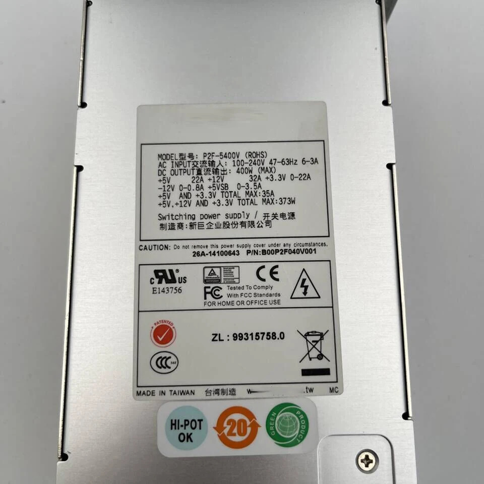 스위칭 전원공급장치 P2F-5400V P2F-5500V P2H-5400V 400W