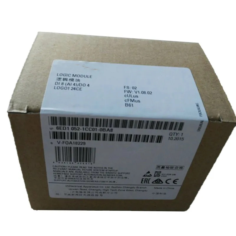 로직 모듈 6ED1052-1CC08-0BA8 6ED1052-2CC08-0BA8 완전히 리퍼