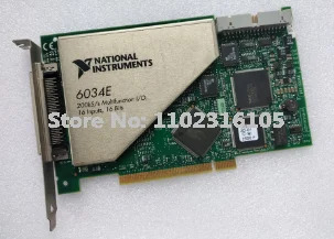 산업장비 보드 PCI-6034E 컴퓨터187576A-01