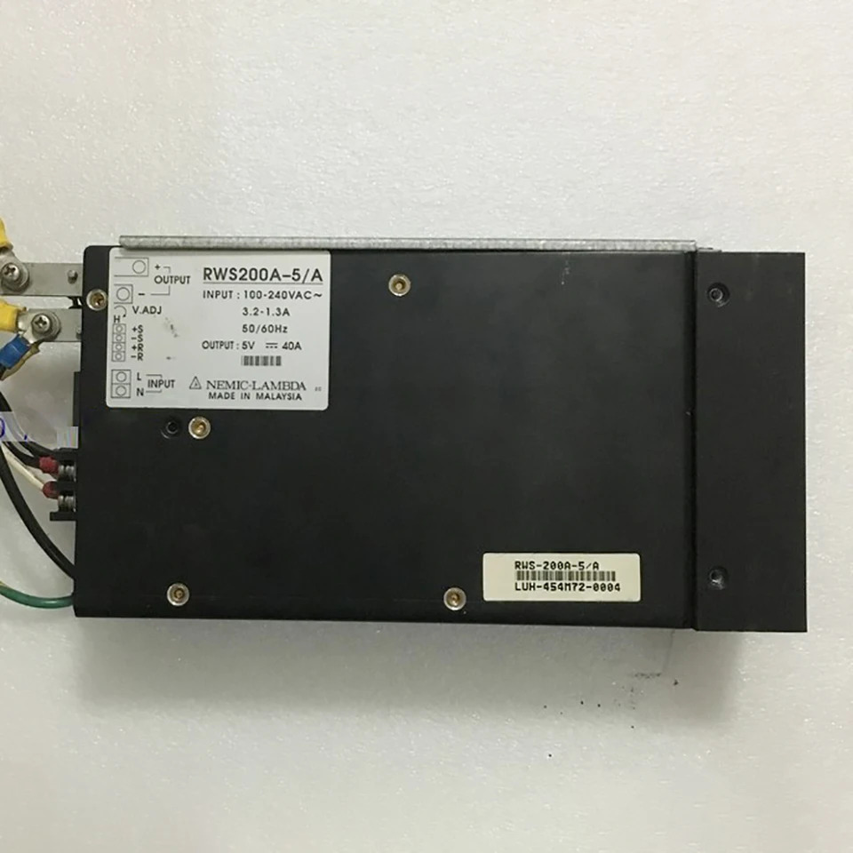 NEMIC-LAMBDA 장치 전원공급장치 RWS200A-5 A 5V-40A