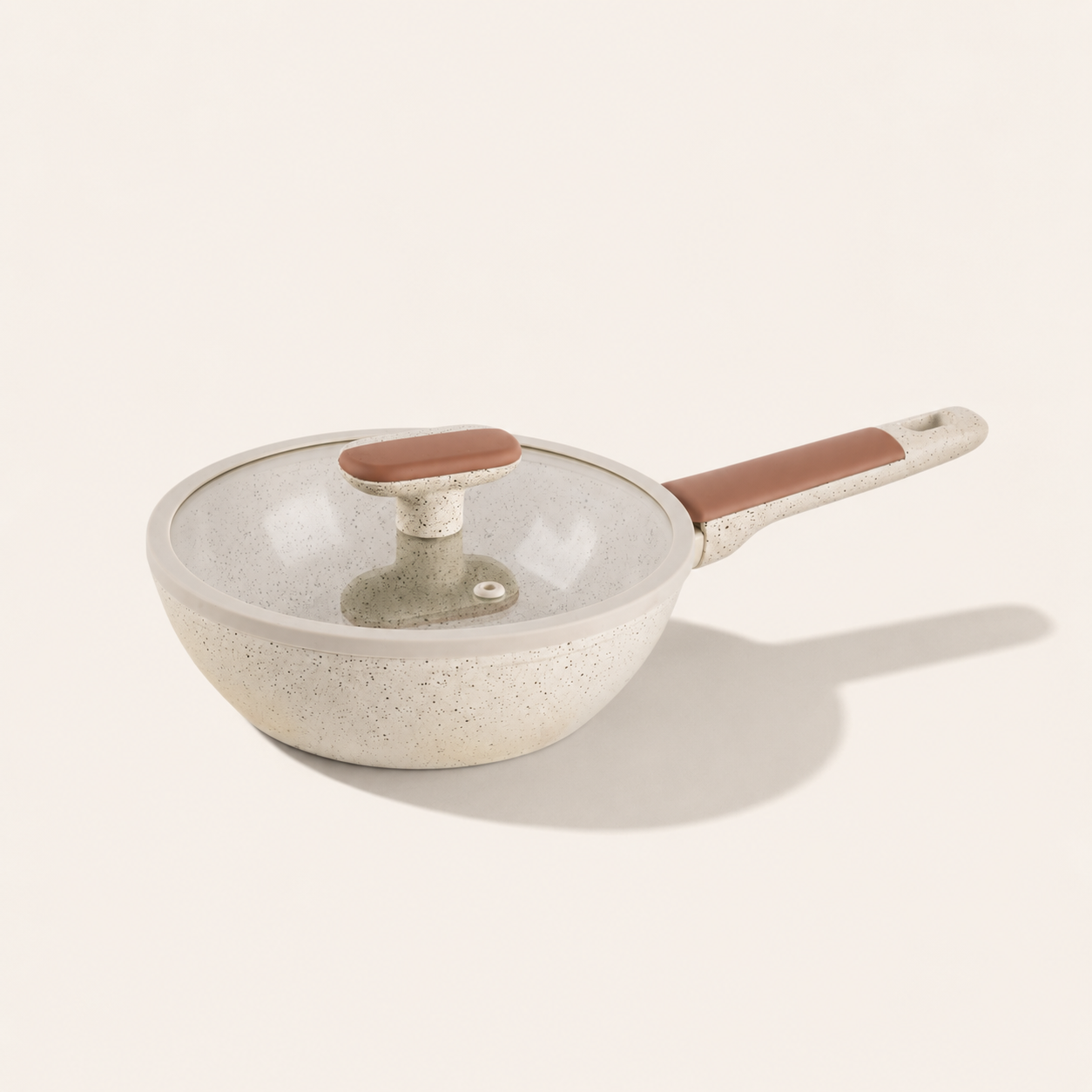 델라고 소테팬 세라믹냄비 멀티팬 바닐라빈 20cm - 상품 이미지