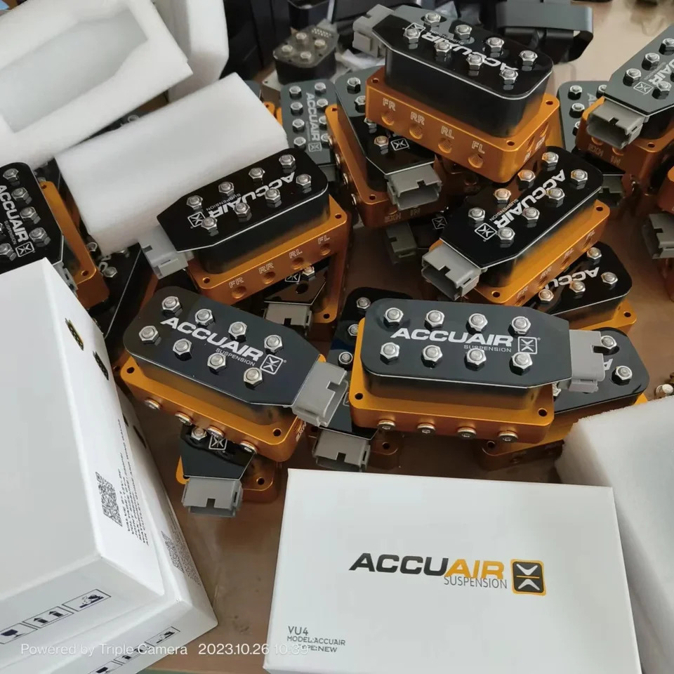 SPT 2024 신 AccuAir S.P.T 에어 서스펜션 무선 리모컨 블루투스 제어 매니폴드 VU4 자동차 부품