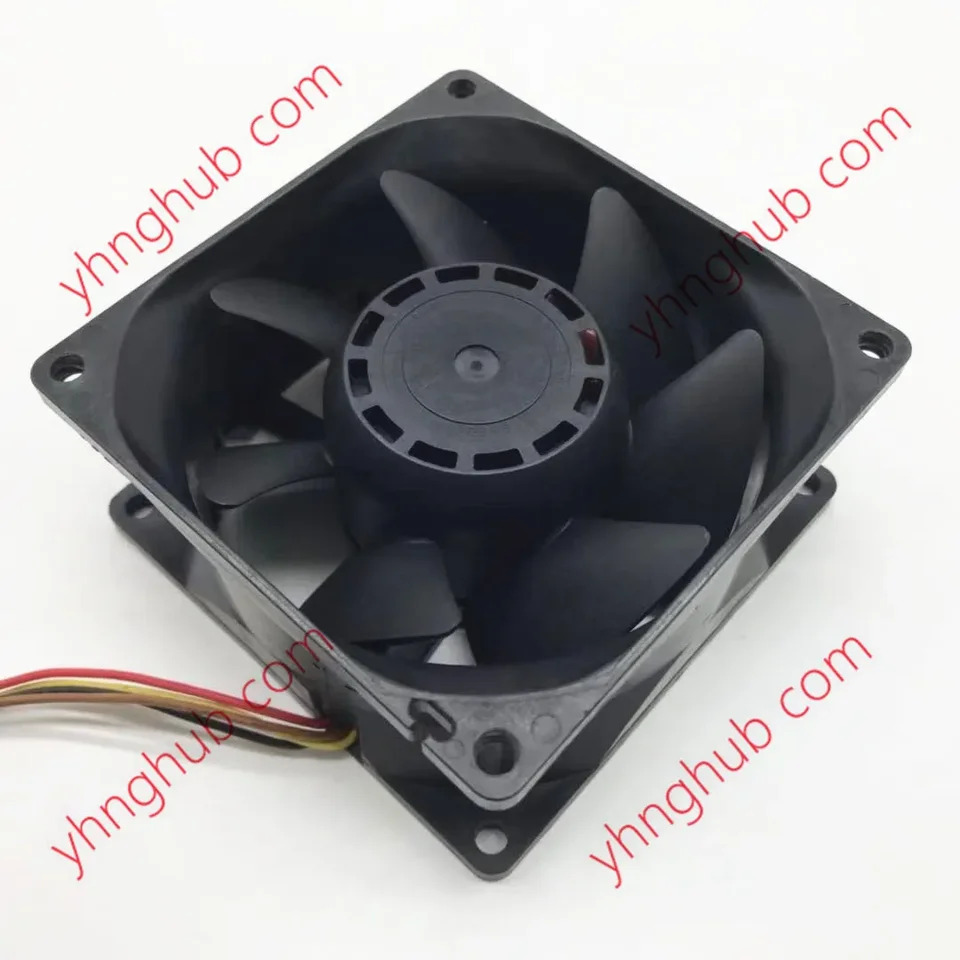 Sanyo Denki 4 와이어 서버 냉각팬 9G0812P1K111 DC 12V 1.8A 80x80x38mm