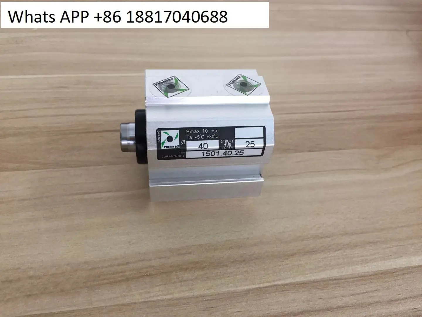 PNEUMAX 실린더 1501.40.25 신품
