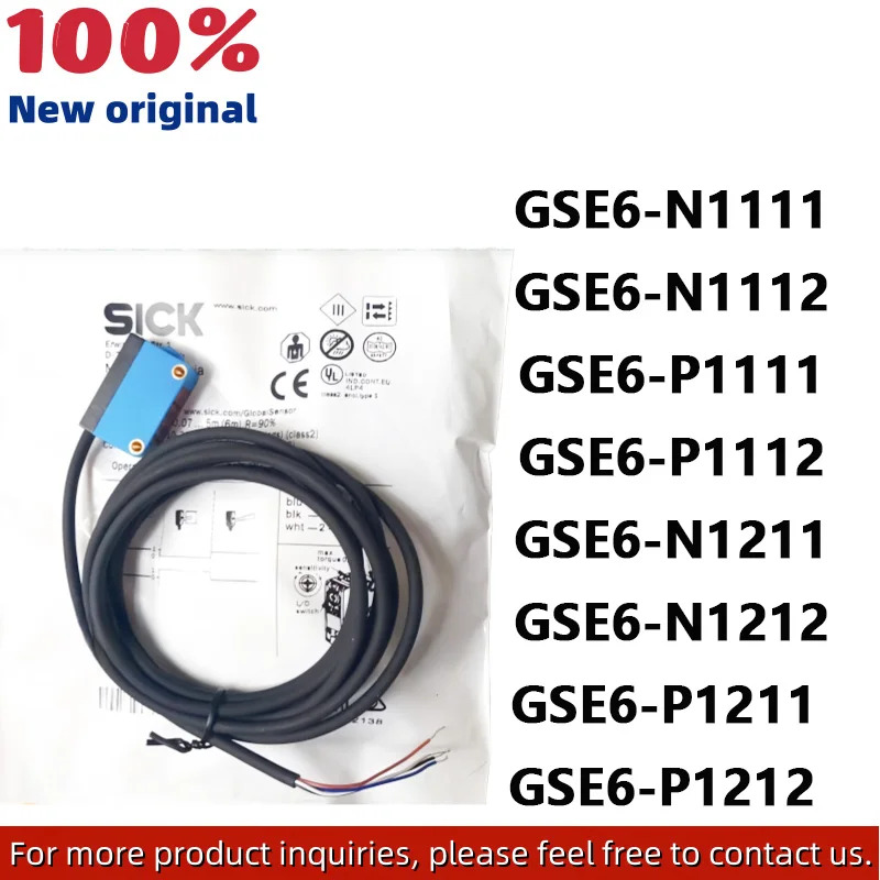 GSE6-N1111 GSE6-N1112 GSE6-P1111 GSE6-P1112 GSE6-N1211 GSE6-N1212 GSE6-P1211 GSE6-P1212 SICK 광전스위치