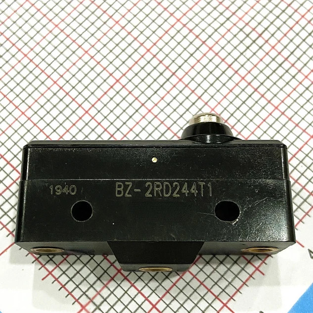 BZ-2RD244T1 소형 마이크로 스위치 싱글 폴 더블 스로우 회로 250Vac 5A 오리지널