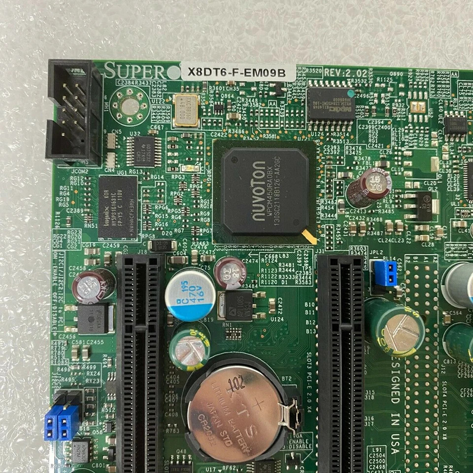 슈퍼마이크로 X8DT6-F 마더보드 LGA1366 DDR3 시스템 메인보드 리퍼 완료
