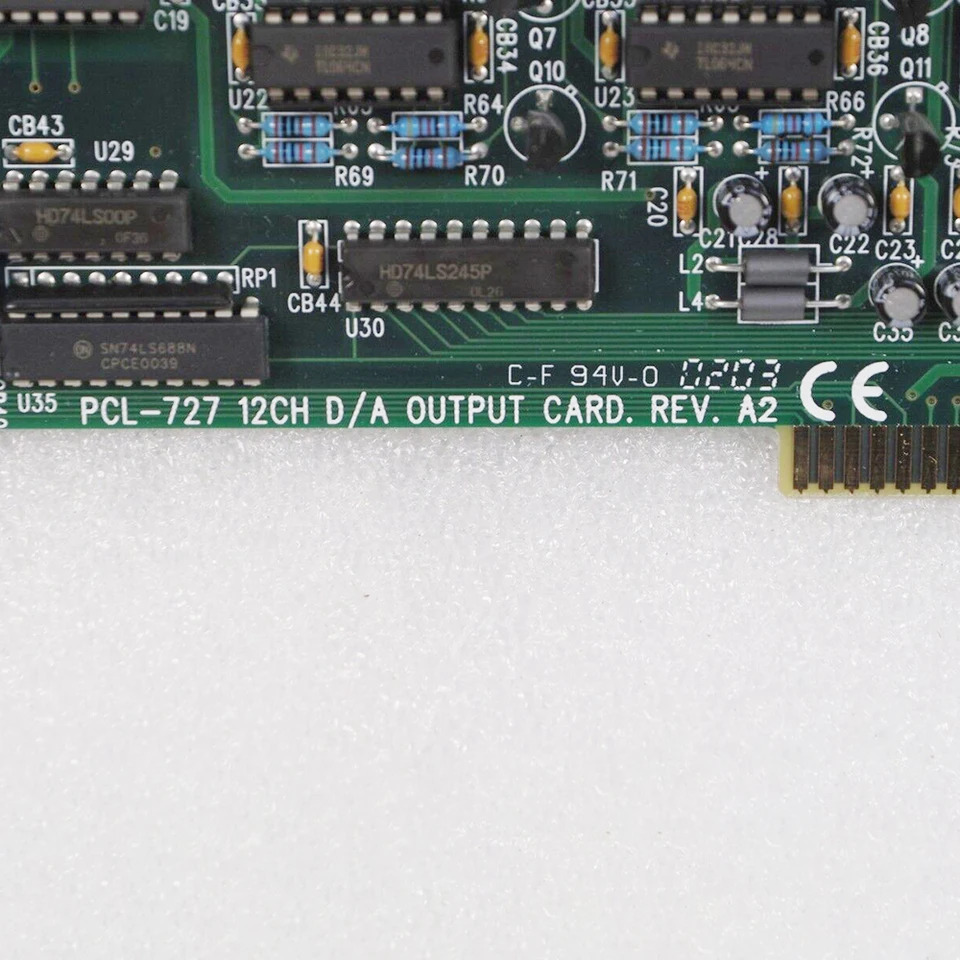 Advantech PCL-727 D/A 출력 카드 데이터 캡처 I/O 채널 디지털 12CH