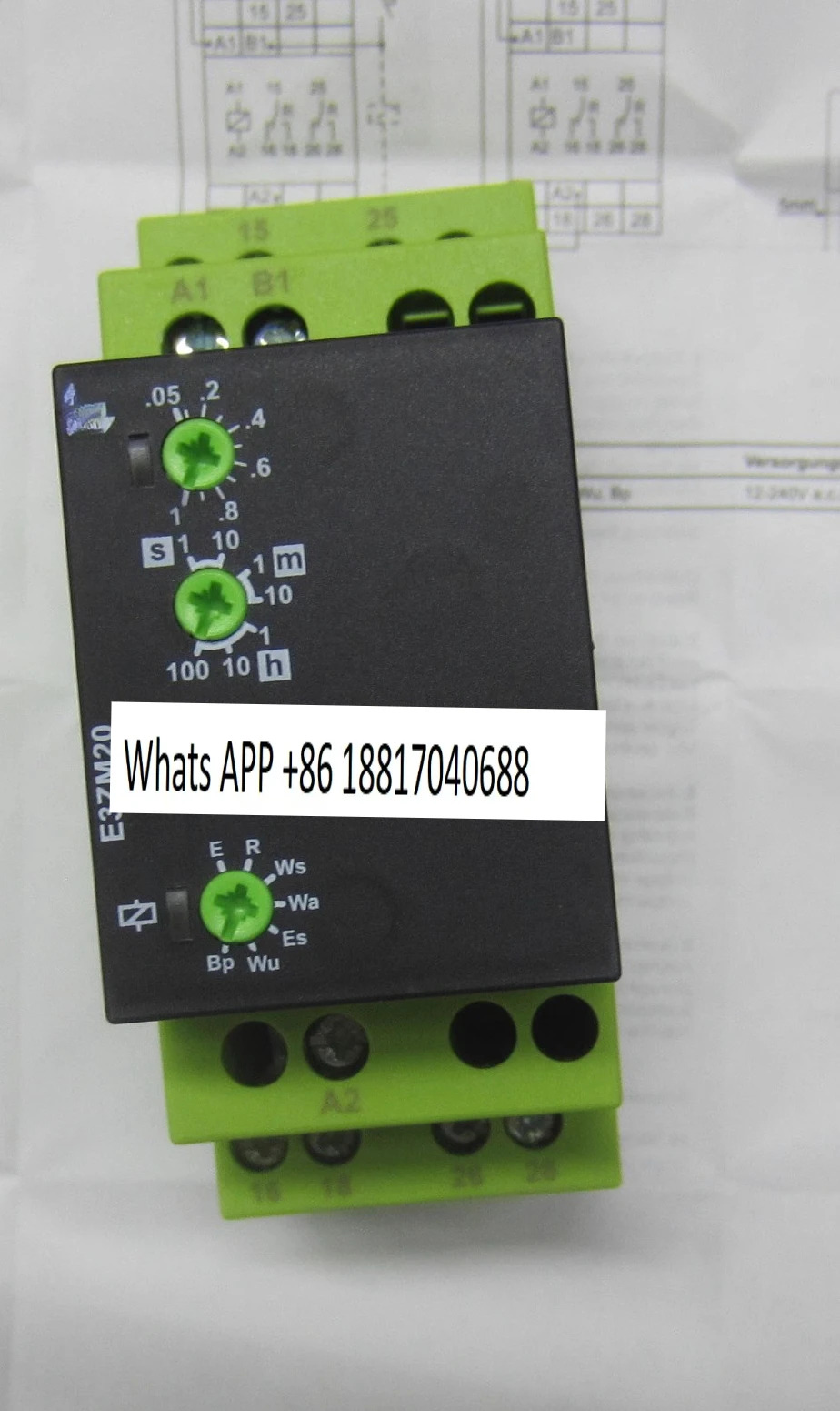 E3ZM20 12-240VAC/DC 시릴레이 OM3-IE