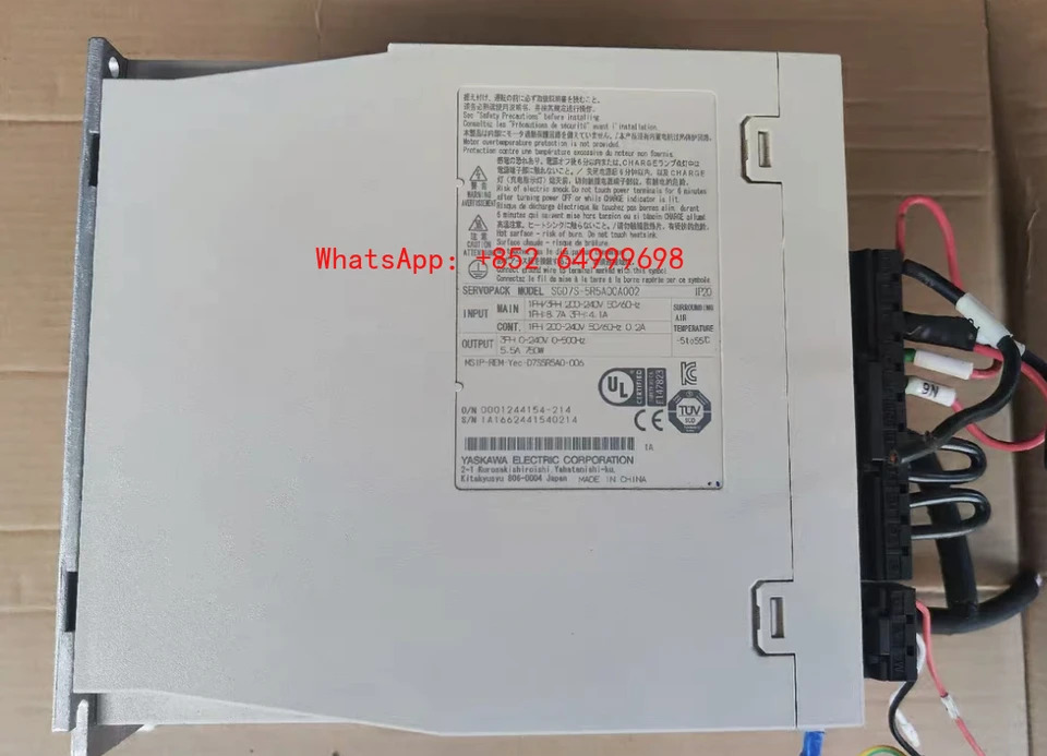 리퍼 SGD7S-5R5A00A002 모터 컨트롤러 750W