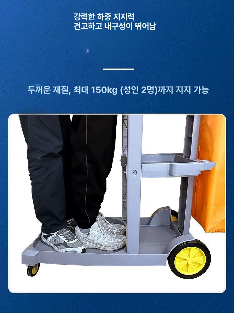 호텔트롤리 업소용카트 웨건 호텔카트 운반카 이동 - 상세 이미지 3