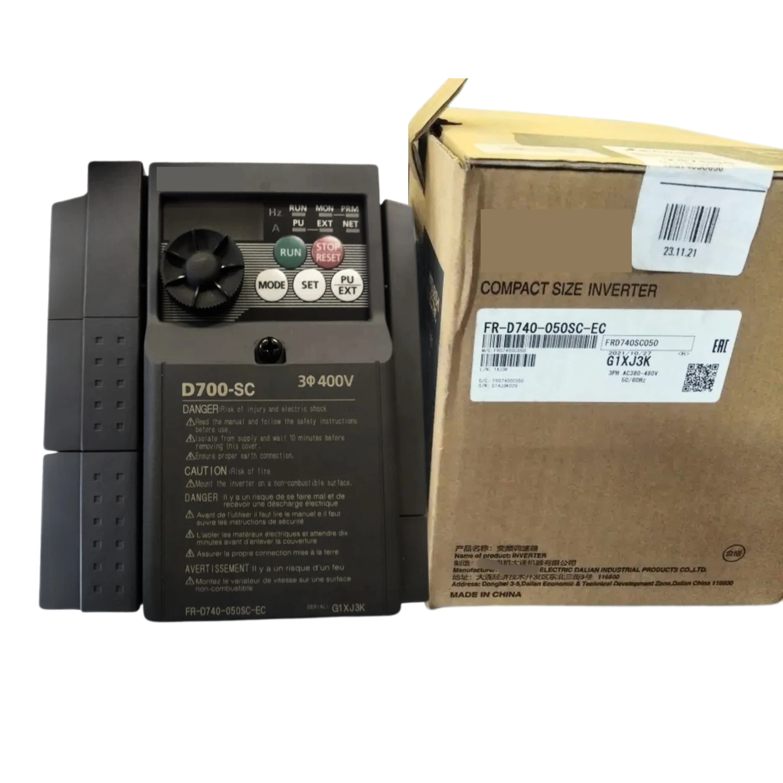 새 FR-D740-050SC-EC 인버터