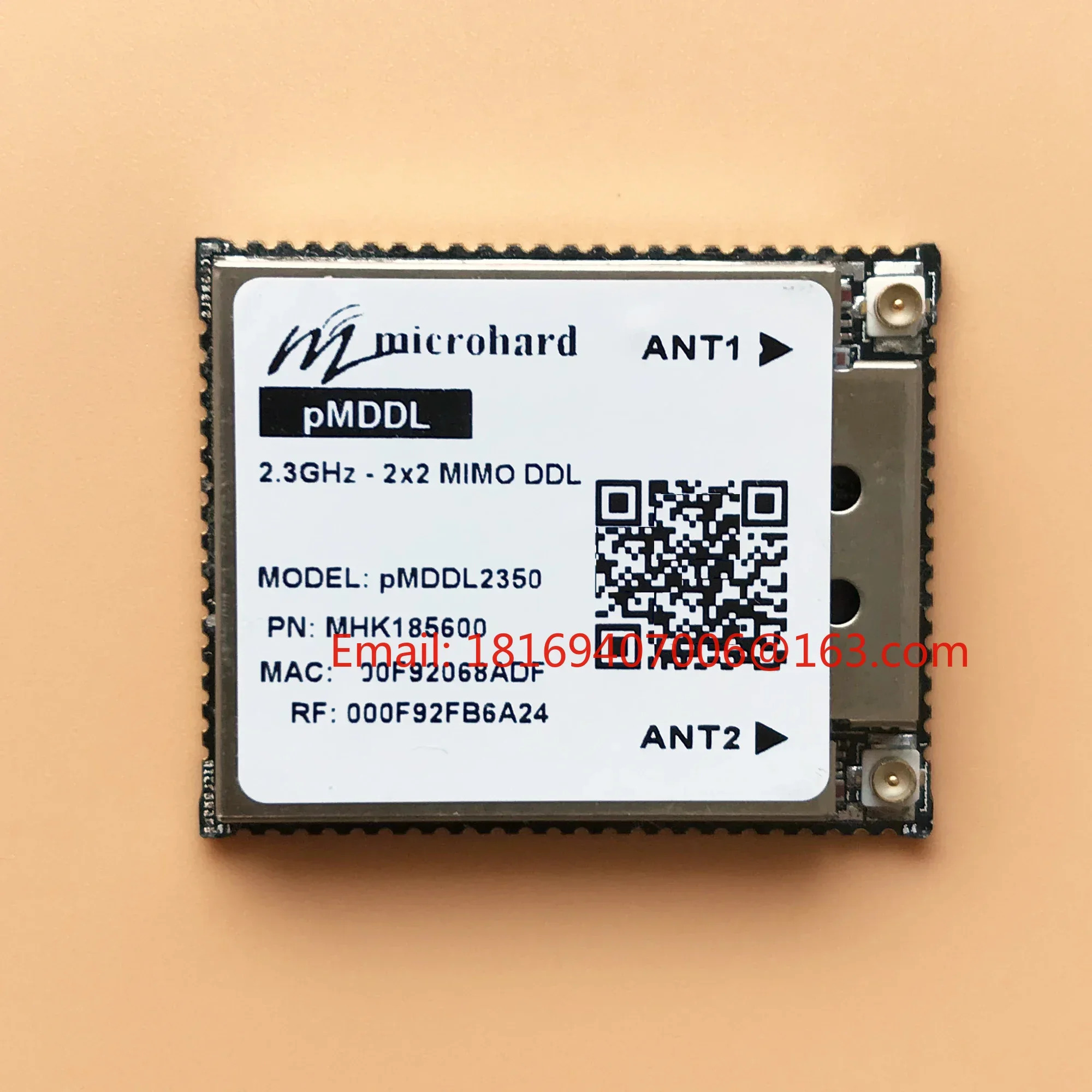 카메라 직렬 포트 데이터 전송 통합 무선 모듈 MHK연결된 Microhard PMDDL2350 네트워크 185600