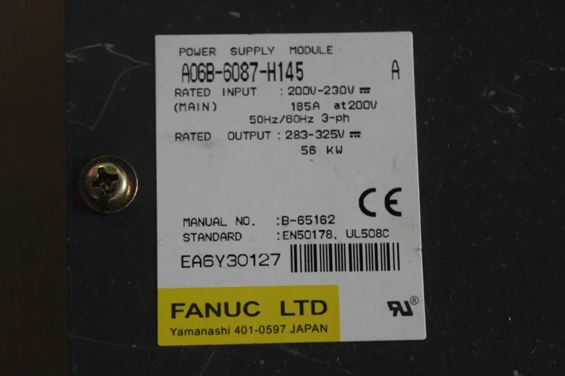 A06B-6087-H145 FANUC 서보 모듈 CNC 컨트롤러용