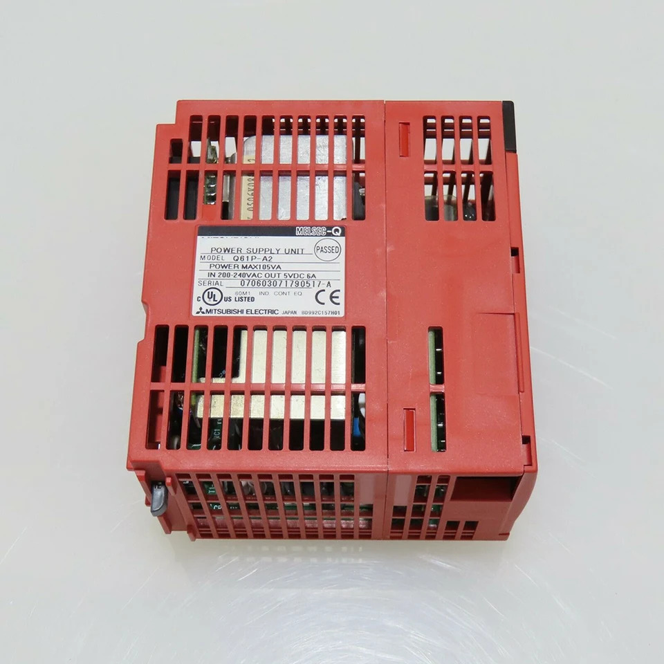 미쓰비시호환 Q61P-A2 Q 시리즈 PLC 전원 모듈 입력 200-240VAC 5VDC 6A 50 60HZ 105VA