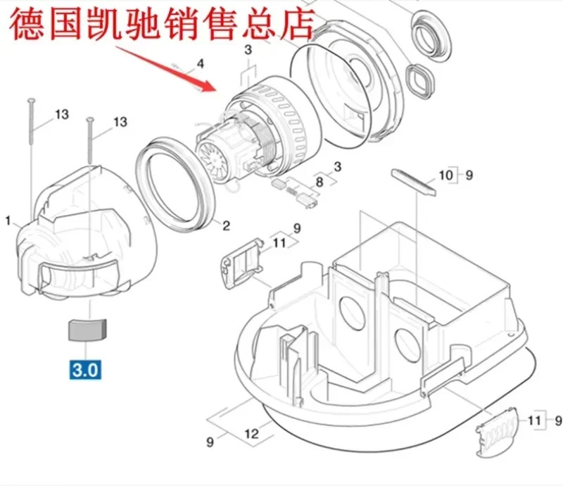 오리지널 독일 NT361NT65/2ECO NT75/2 NT72/2 모터