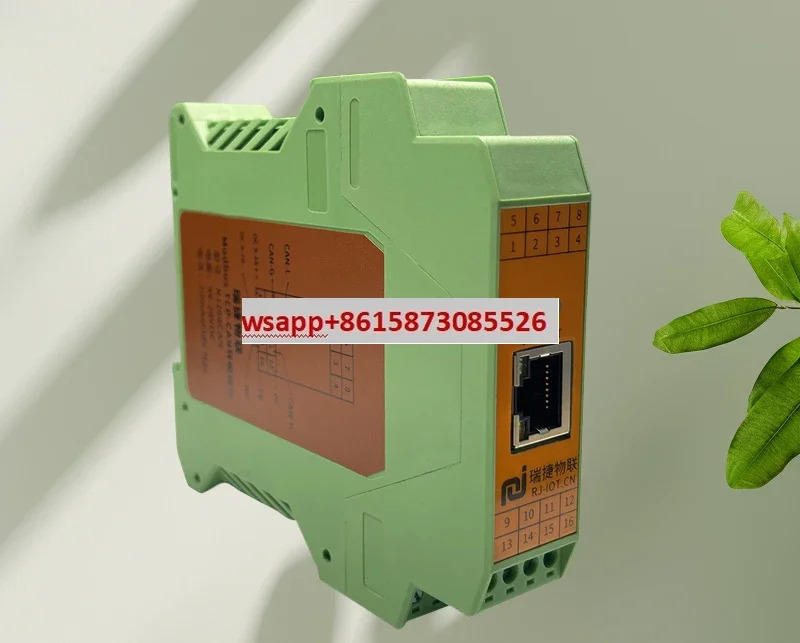 CAN-이더넷 변환 모듈 직렬 포트-CAN 게이트웨이 CAN 통신 Modbus TCP 변환기